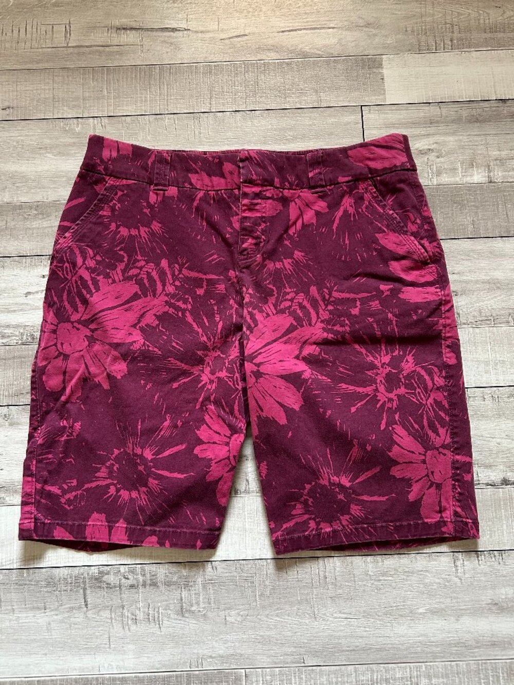 Sonoma Life Style Original Fit Waistband Shorts 14 Petite